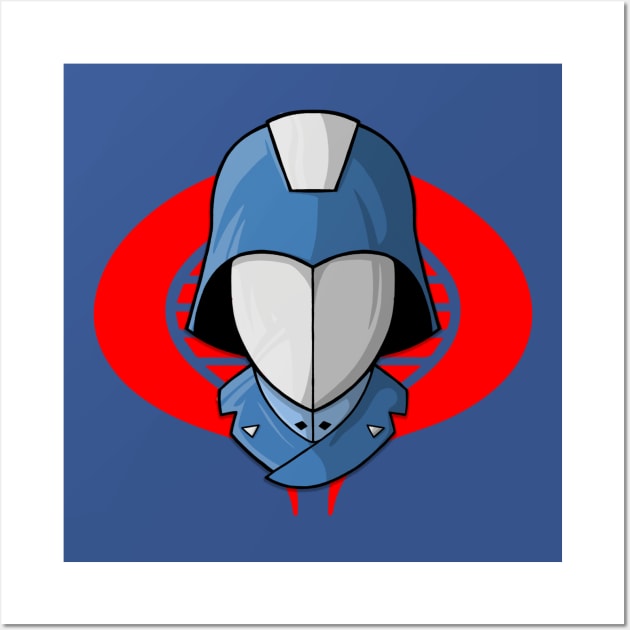 CLASSIC COBRA COMMANDER Wall Art by Doyle Designs